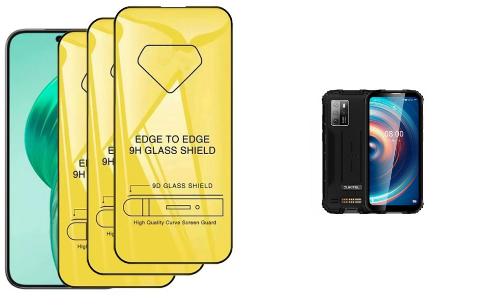 Захисне скло DefenzoGlass для Oukitel WP10 – подвійна міцність Київ - фото 3
