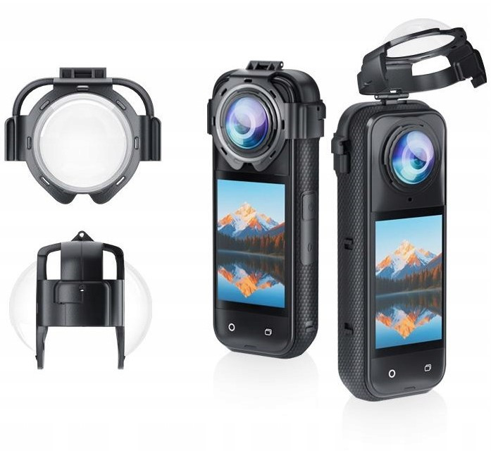 Захист лінзи Insta360 X5 швидкознімний загартоване скло AC Prof X5-5 Київ - фото 2