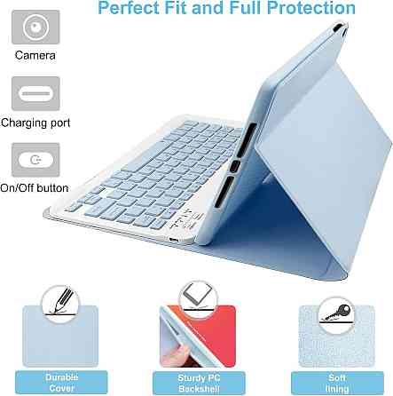 Чехол‑клавиатура для iPad 10.2″ (7/8/9 Gen, Air 3, Pro 10.5) Bluetooth беспроводная с держателем для Apple Киев