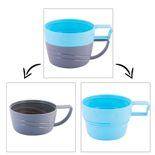 Термос 1,8л зі скляною колбою і 3 пластиковими чашками  KAMILLЕ 2081 Житомир - фото 10