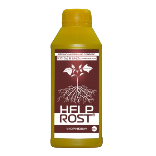 Добриво укорінювач органо-мінеральне 500мл Жива земля Хелпрост Житомир - фото 1