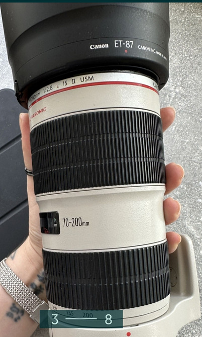Об'єктив: Canon L 70-200mm. 2.8 II is USM . Харків - фото 4
