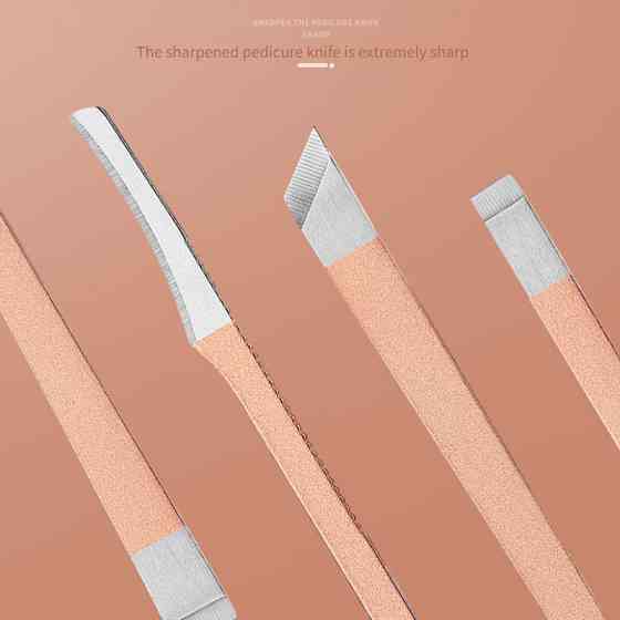 Маникюрно-педикюрный набор RESTEQ 24 предмета — профессиональный набор инструментов для ухода за ногтями и лицом Киев