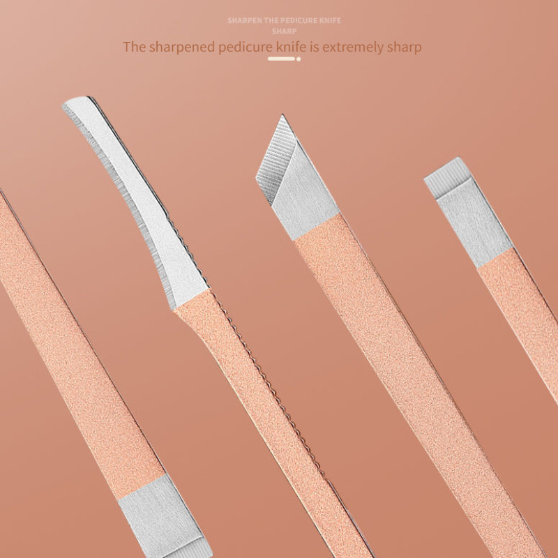 Маникюрно-педикюрный набор RESTEQ 24 предмета — профессиональный набор инструментов для ухода за ногтями и лицом Киев - изображение 3