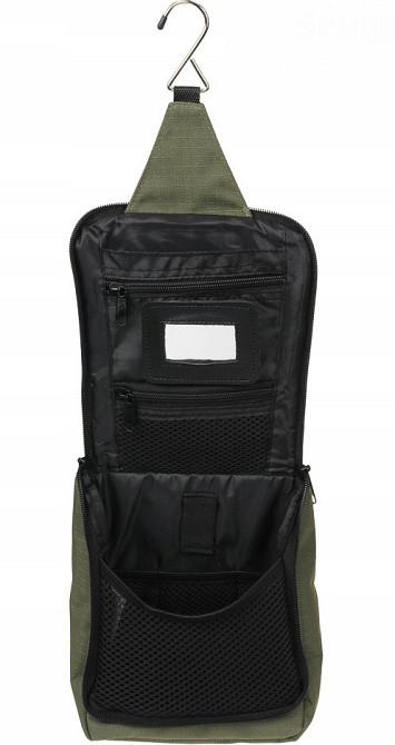 Туристична Косметичка - Сумка із дзеркалом для приналежностей Snugpak "Essential Wash Bag" Olive Нововолинськ - фото 5