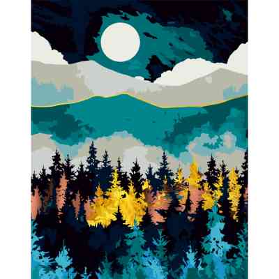 Картина по номерам Rosa Казковий пейзаж 1 35 х 45 см (4823098529798) Вінниця