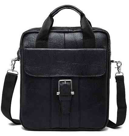 Сумка чоловіча Vintage 14674 Чорна Київ