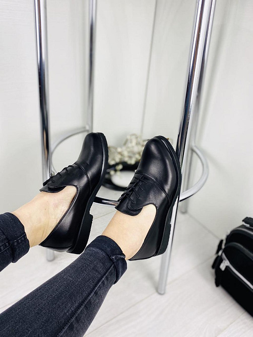 Ilona Туфлі жіночі ILONA 263/L10 чорні (весна-осінь, шкіра натуральна) (3205) Коломия - фото 2