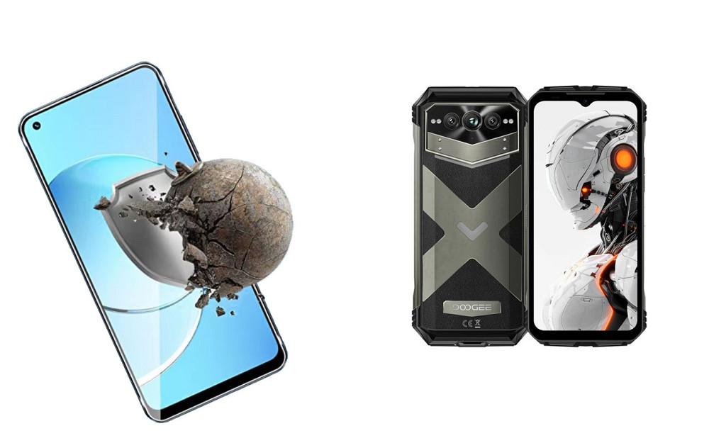 Захисне скло DefenzoGlass для DOOGEE V Max, V Max Plus, V Max Pro – подвійна міцність Київ - фото 2