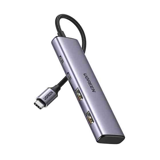 Хаб адаптер перехідник UGREEN 4-Port USB-C Hub UGR-15395 Одеса