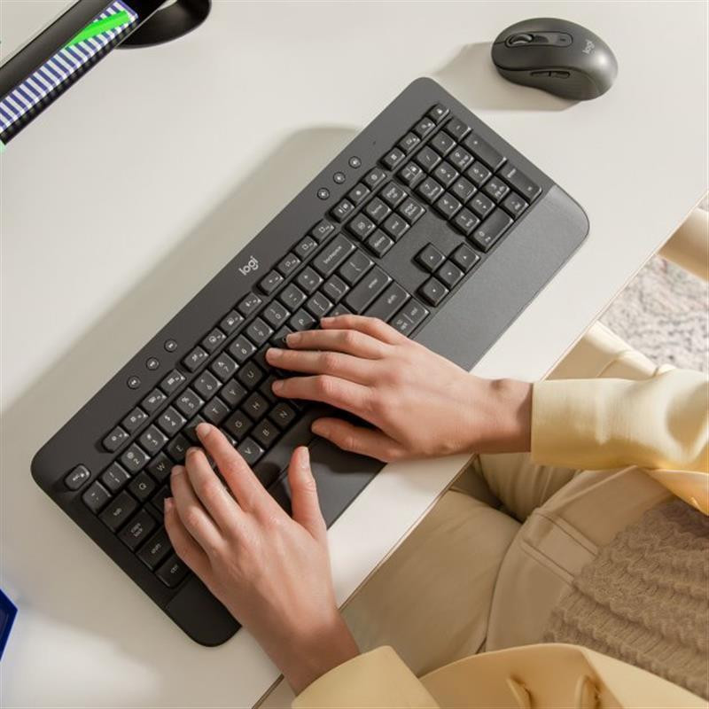 Клавіатура бездротова Logitech Signature K650 US Graphite USB (920-010945) Сірий Харків - фото 7
