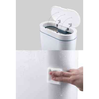 Контейнер для сміття JAH Сенсорний Овальний Білий 8 л (6601) Вінниця