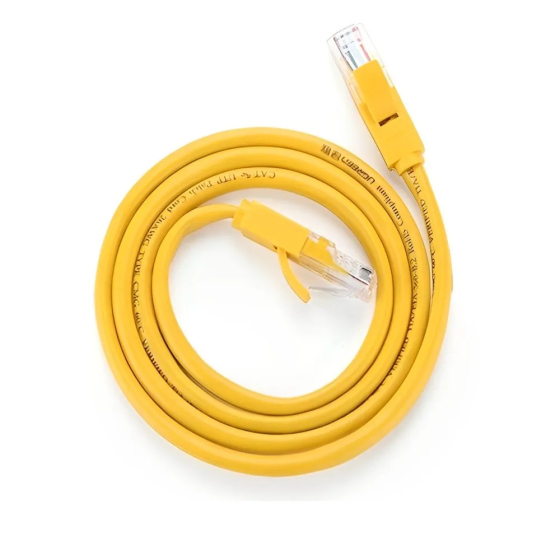 Мережевий кабель UGREEN Cat 5e U/UTP Lan Cable 1m (Yellow) Київ