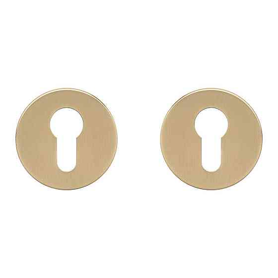 Накладки на цилиндр Gavrohe Z33-EH GoldSB Сатиновое золото Киев