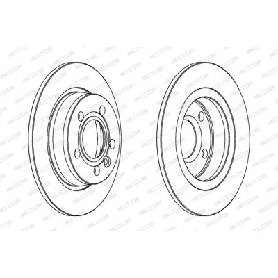 Тормозной диск FERODO DDF847 Винница - изображение 2