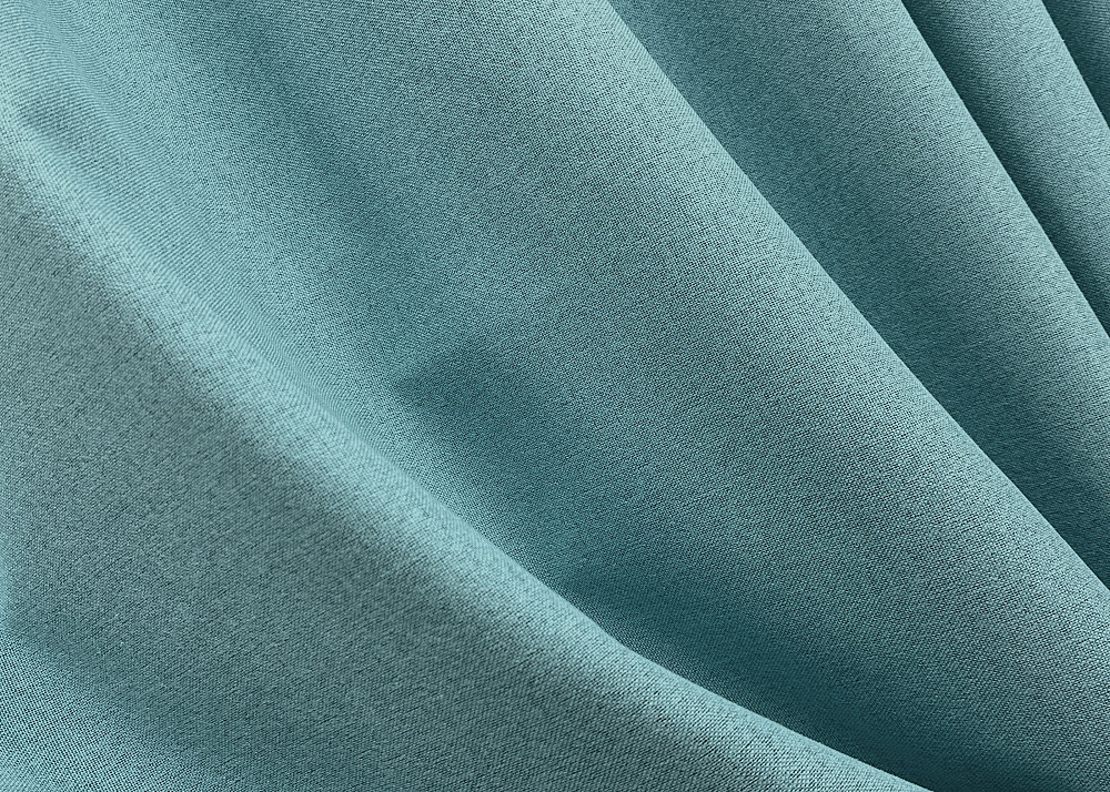 Комплект штор на люверсах VR-Textil Блэкаут двусторонний ASHEN NIGHT № 1846ш Лазурный 150х270 см 2 шт (37-0287) Киев - изображение 8