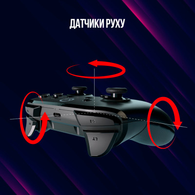 Геймпад Lorgar TRIX-510 PC iOS13 Android PS3 Bluetooth Black (LRG-GP510) Вінниця - фото 12