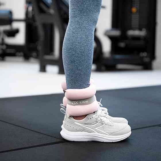 Утяжелители Gymtek для рук и ног 2 х 0,75кг розовый Киев