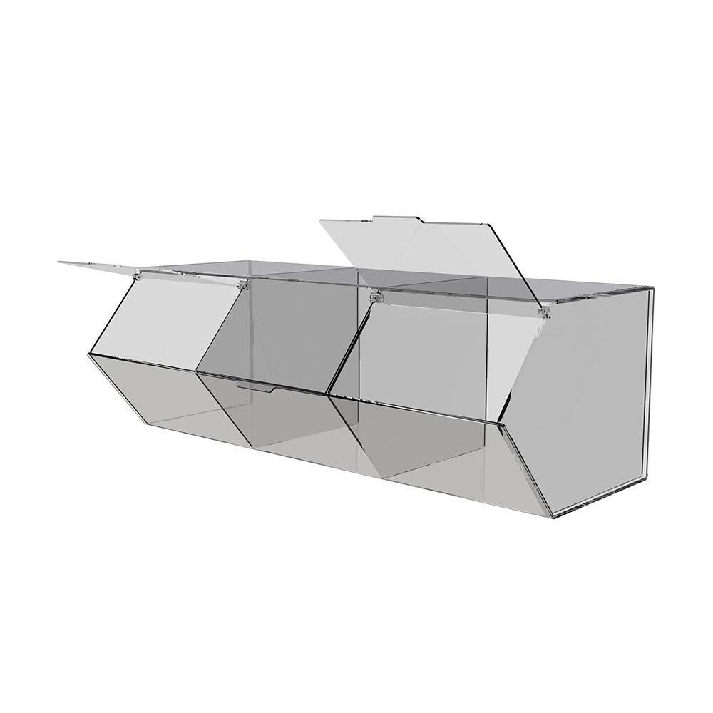 Диспенсер EKOSTAR для мармеладів, снеків, горіхів 3 комірки Київ - фото 5