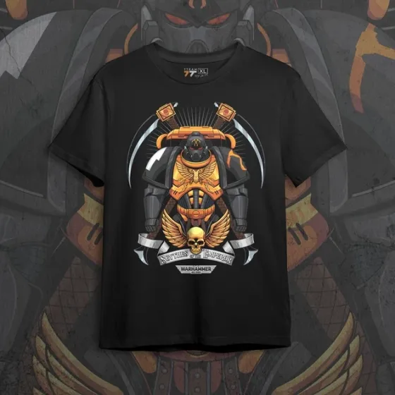 Футболка для подростка мальчика с принтом WarHammer 40K 140cythe140 of the Emperor Размер 160 Anime10915 Днепр