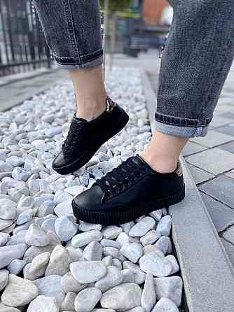 Vices Кросівки жіночі VICES 7170-1 чорні (весна-осінь, еко-шкіра) (1493) Коломыя