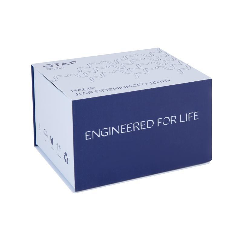 Гигиенический душ из латуни Qtap Inspai-Varius круглый QTINSVARCRMV00440001 Chrome Харьков - изображение 8