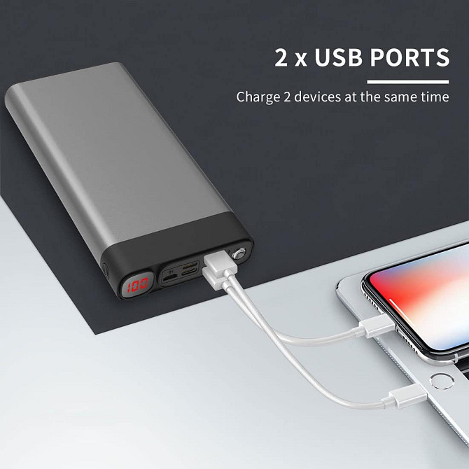 Павербанк ELEFULL 30000mAh PB-HOUMI-1W Луцк - изображение 3