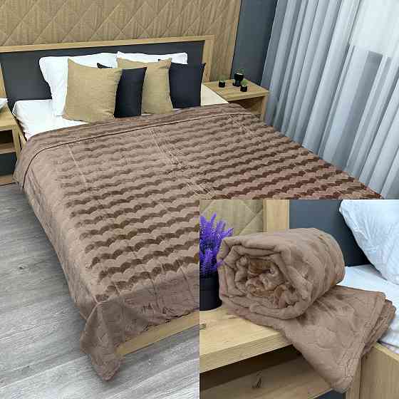 Плед-покривало 200х230 см (+-5см) Капучино (87-253) Київ