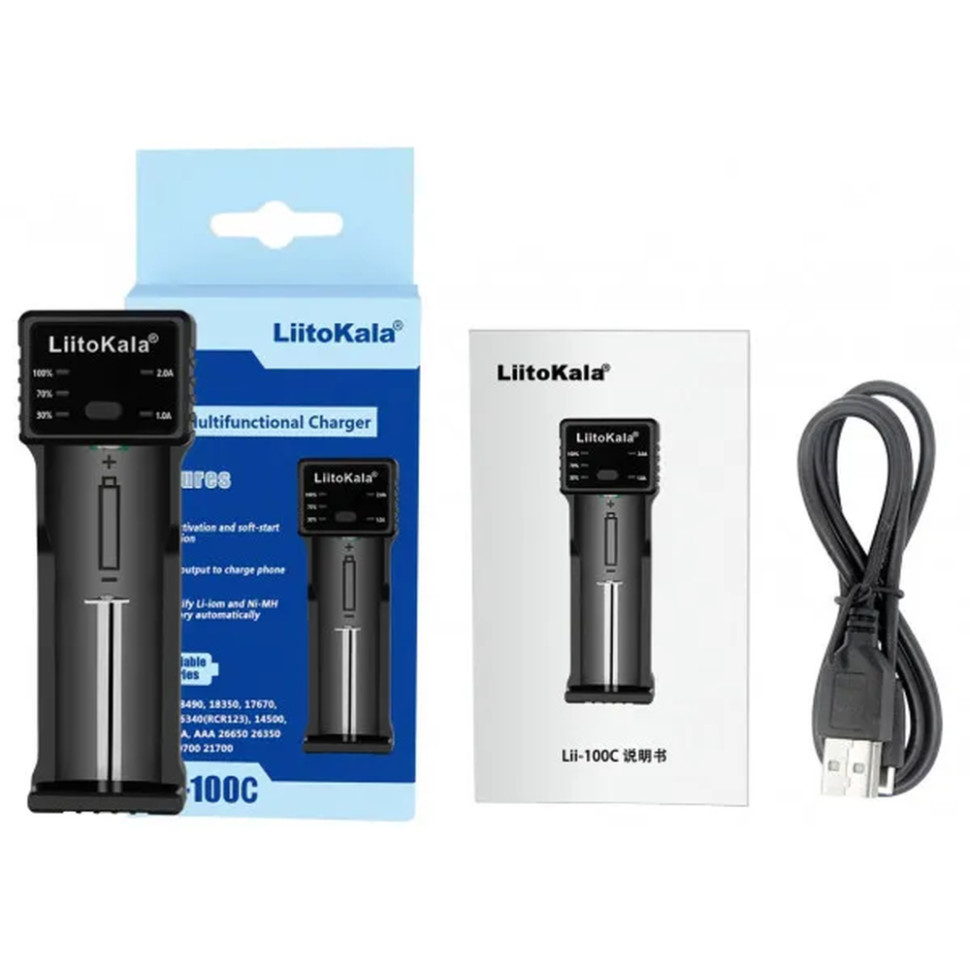 Зарядний пристрій LiitoKala Lii-100С battery charger Київ - фото 4