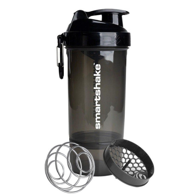 Шейкер спортивний SmartShake Original2GO One 800ml Black Кам'янське - фото 1
