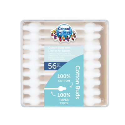 Ватні палички Canpol babies з обмежувачем 55 шт. (3/115) Вінниця - фото 4