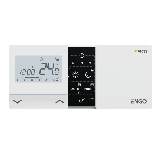ENGO E901 - Програматор температури дротовий, жив. 2хАА Київ