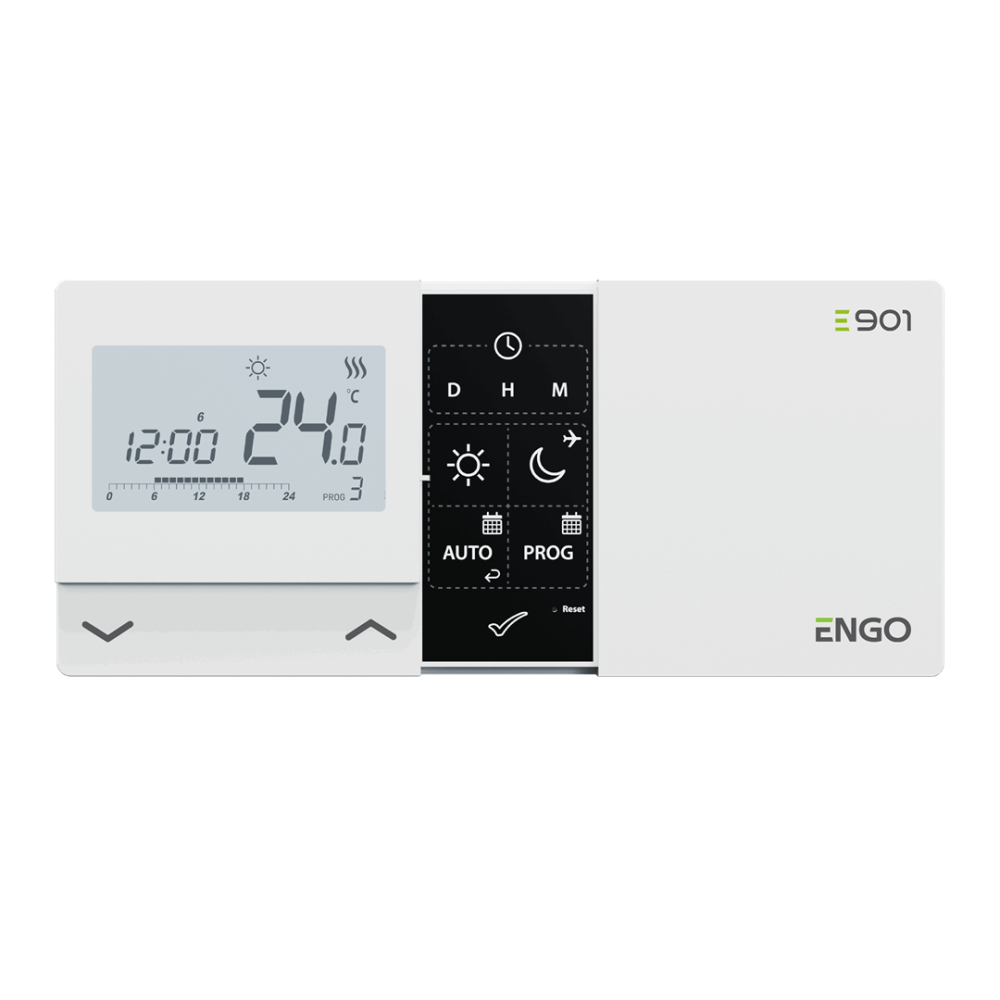ENGO E901 - Програматор температури дротовий, жив. 2хАА Київ - фото 1