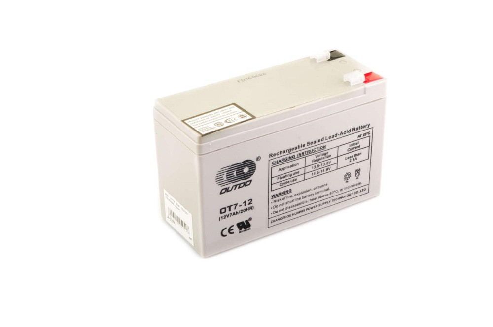 Акумулятор 12V 7А AGM (150x65x93, сірий) Мукачево - фото 1