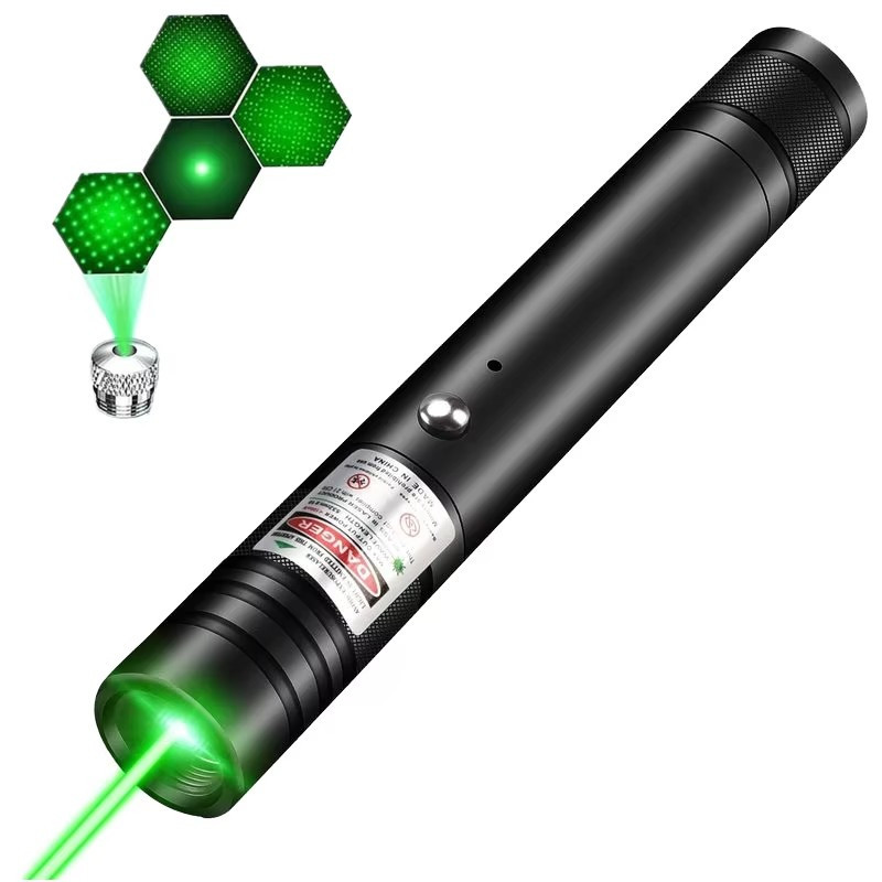Зелений лазер для презентацій та шоу з насадкою Київ - фото 10