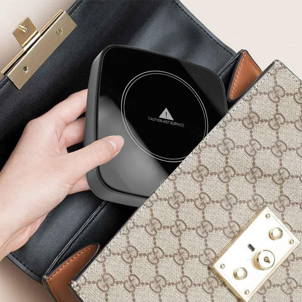 Підігрівач чашки настільна нагрівальна підставка Nuonove Smart Touch Heat Coaster білий 16W 110V 3 режими 40°C 50°C 60°C Київ - фото 7