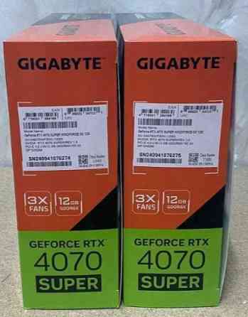 Видеокарта: GIGABYTE GeForce RTX 4070 SUPER WINDFORCE OC 12G . Новый! Киев