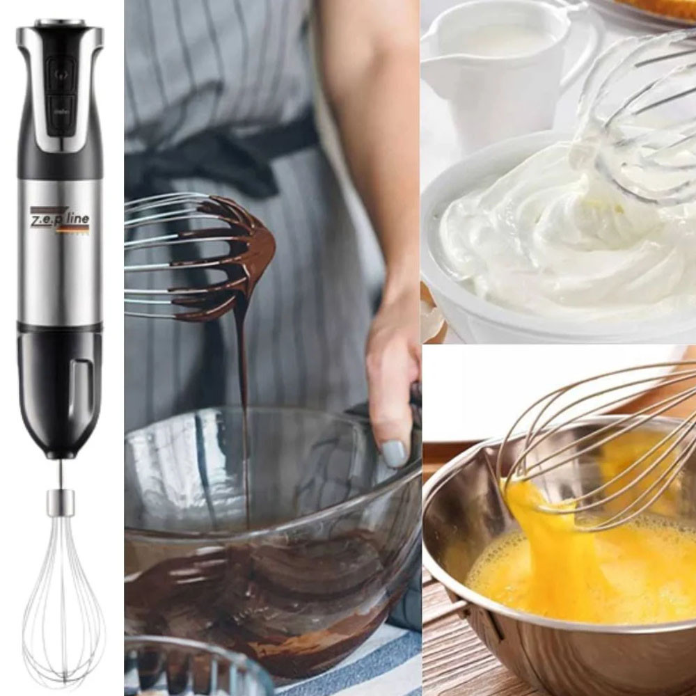 Кухонный блендер с насадками 7в1, 20 скоростей, 1500Вт, ZP-797 / Комбайн блендер / Многофункциональный блендер Киев - изображение 2