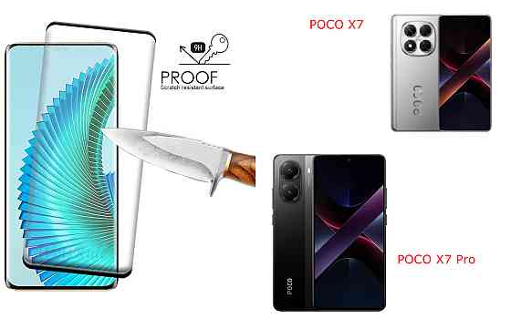 Захисне скло HyperGlass Pro для POCO X7, POCO X7 Pro – максимальна чутливість та захист Київ