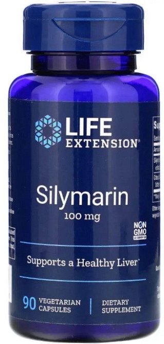 Силімарин (екстракт розторопші) Life Extension Silymarin 100 мг 90 капс Київ - фото 1