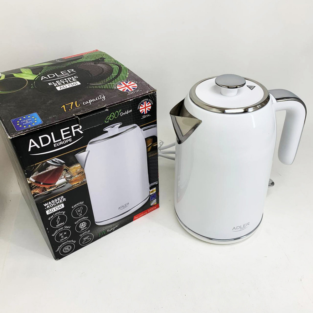 Электрический чайник для дома на кухню Adler AD 1341 0.8л 1850Вт, Надежный электрический чайник HR-83 Львов - изображение 10