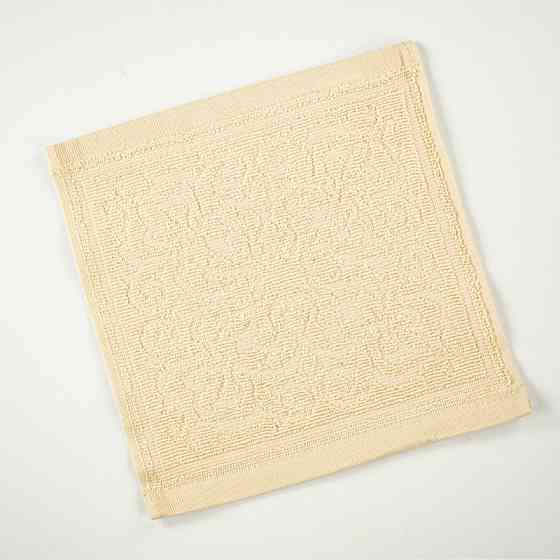 Кухонна жакардова серветка GM Textile 25х25см 380 г/м2 (Бежевий) Суми