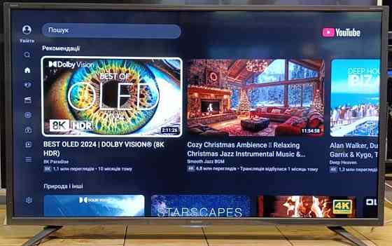 Телевізор SHARP 40" Smart TV Wi-Fi T2 / Harman / Cardon Київ