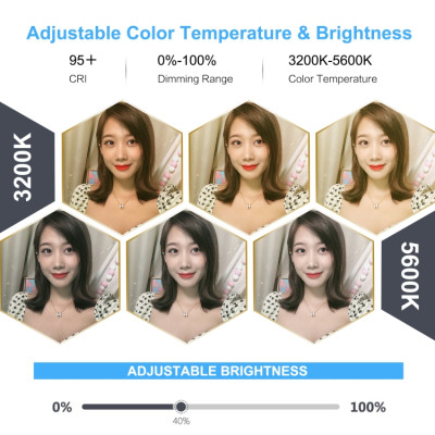 Набір блогера Puluz Ring LED lamp PU521EU 18&quot; (PU521EU) Вінниця - фото 2