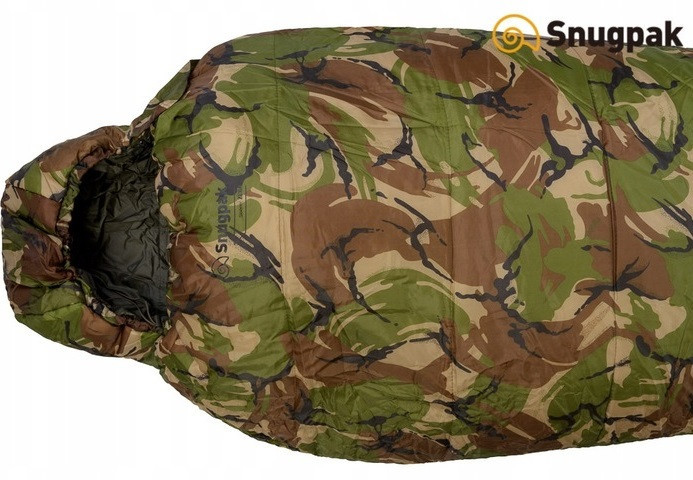 Спальний мішок кокон від -5°C до -10°C град з чохлом Snugpak «Sleeper Zero» Woodland DPM Нововолинськ - фото 6