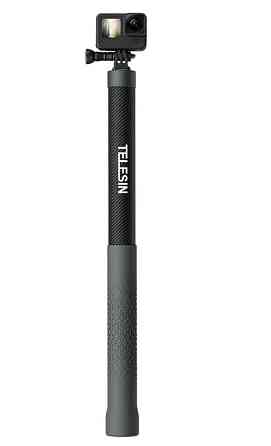 Монопод карбоновий для екшн-камери 44-300см Telesin GP-MNP-300-3 Київ