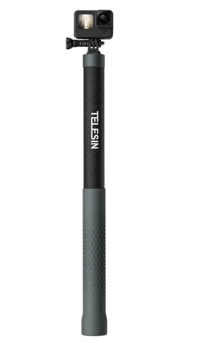 Монопод карбоновий для екшн-камери 44-300см Telesin GP-MNP-300-3 Київ - фото 2