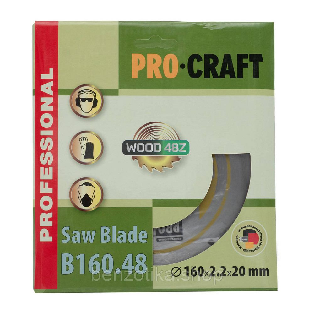 Пиляльний диск Procraft B160.48 48T (по дереву) Киев - изображение 1