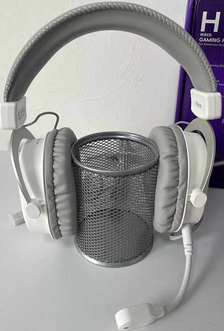 Навушники ігрові 
Fifine H6 з RGB. Київ - фото 3