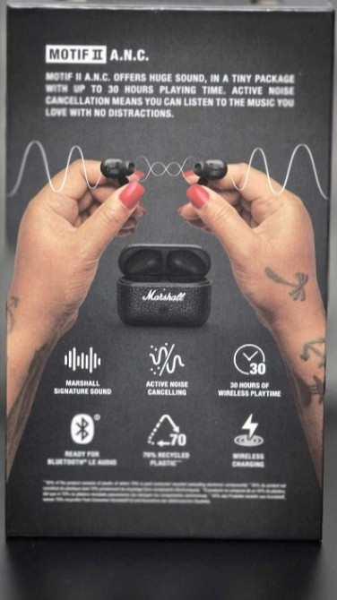 Наушники Marshall MOTIF ANC Київ - фото 3